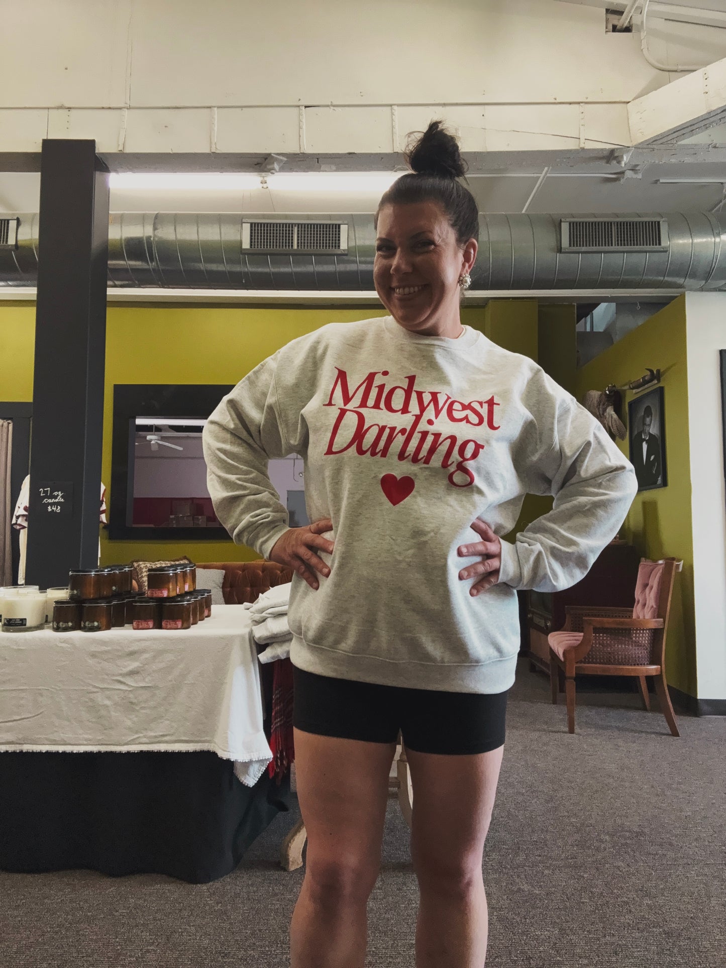 Midwest Darling Crewneck Sweatshirt